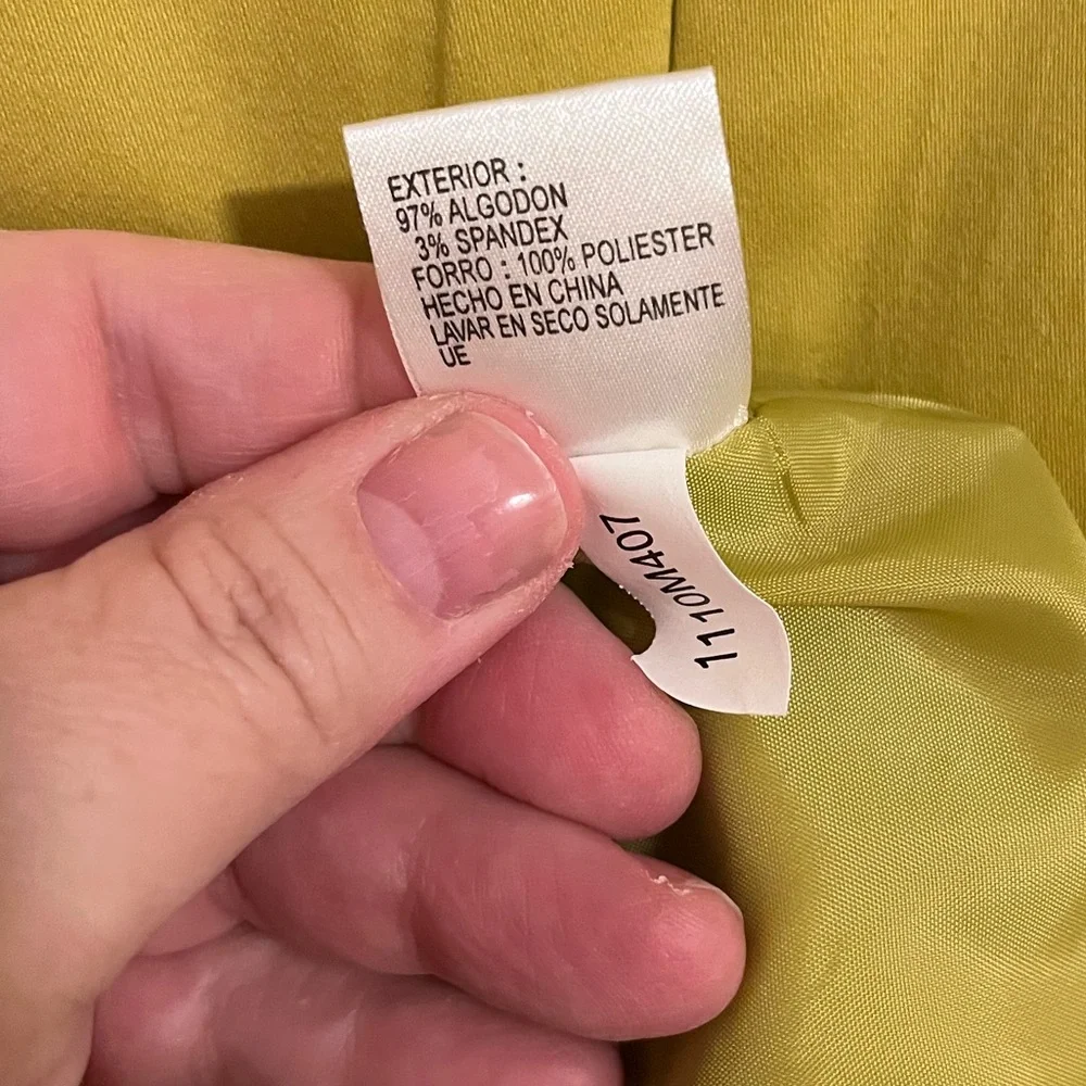 Alex Marie Citrine Green Pleated Sleeveless Midi Dress Size 4 - Picture 7 of 7